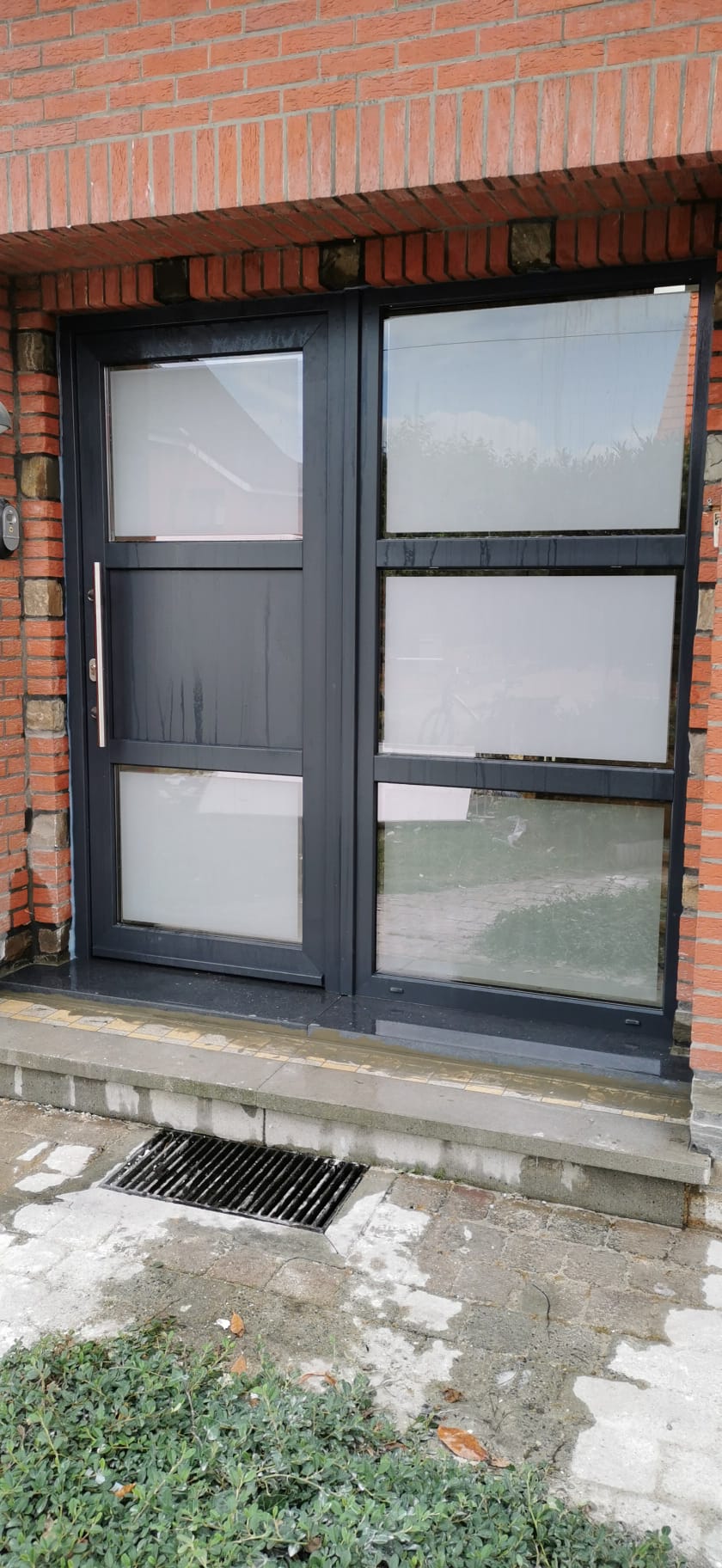 Ideal4000: voordeur met vaste ramen